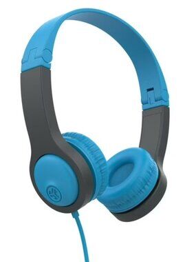 NEW JLab JBuddies Folding Gen 2 Kids Wired Blue Headphones